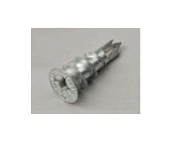 Medium Duty Zip-It® Wall Anchor - Zinc Alloy, #6 Size - Image 1