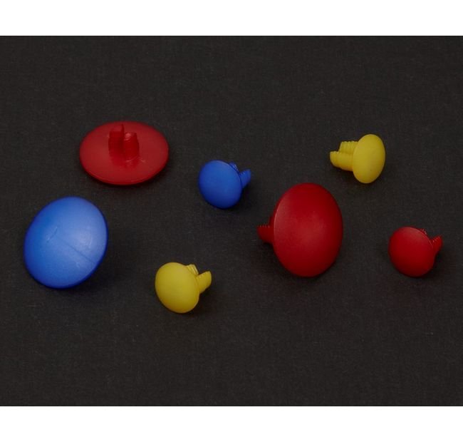 0.406" Small Head Ratchet Rivet Fastener in Natural Color - Image 3