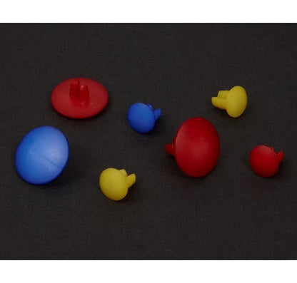 0.406" Small Head Ratchet Rivet Fastener in Natural Color - Image 3