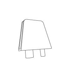Center Style Rigid Display Feet - Protective Corner Support - Image 2