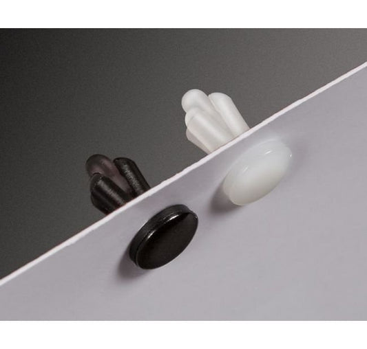 Expand-A-Lock Connector, Natural - Nylon 6/6 Push-In Fastener - Image 1