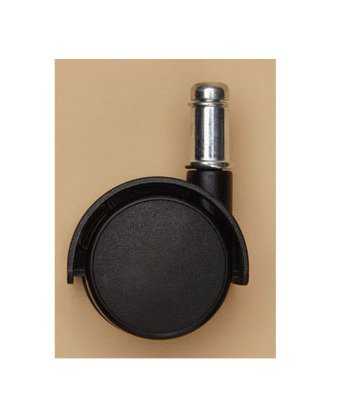 Non-Threaded Swiveling Twin Wheel Casters Set of 4 - Image 1