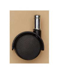 Non-Threaded Swiveling Twin Wheel Casters Set of 4