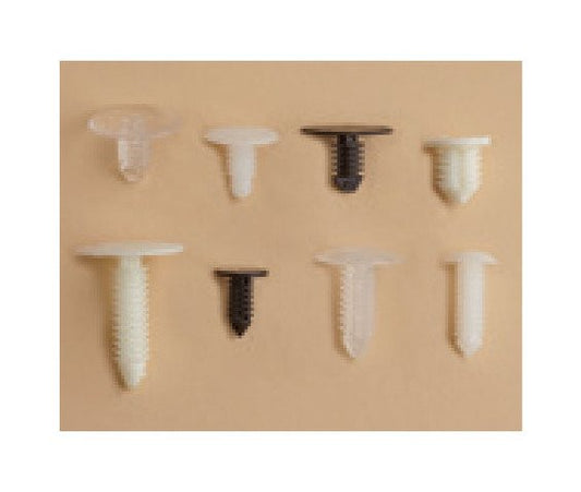 0.187" Black X-Mas Tree Clip Fastener - Image 1