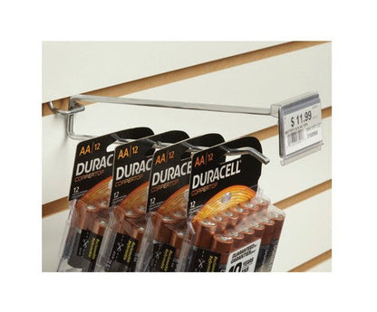All-Wire Pegboard Hook with Scan Plate, 0.186" Wire x 4" Stem - Image 3
