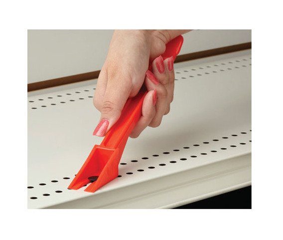 Professional Fastener & Label Remover Tool - Heavy Duty Plastic Handle - Image 1