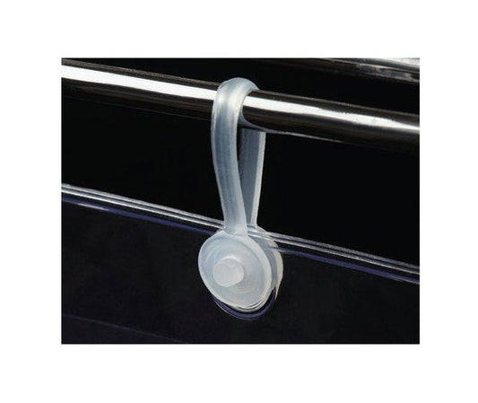 Clear Loop Style Locking Strap - Pack of 100 - Image 1