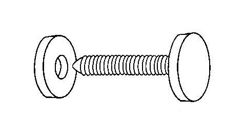 Quick-Grip Polycarbonate Washer Fastener Set, 1/2" Grip, 5/8" Screw Length - Image 2