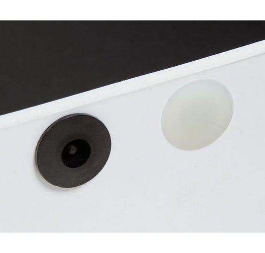 Black Nylon Snap Rivet Fastener for Panel Connection - Image 1