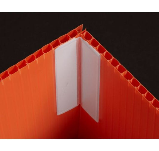 Flexible PVC Extruded Hinge with Adhesive for Versatile Sign Panel Joining - Image 1