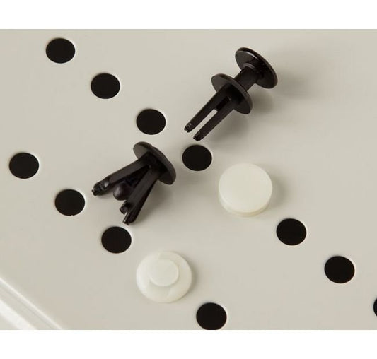 Perf Shelf Universal Fastener - Low Profile (Black) - Image 1