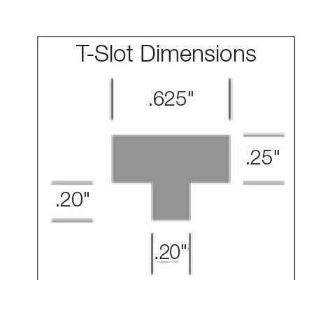 2" Stem Length Tapered Display Hook with C Channel - White Glass Filled Nylon - Image 3