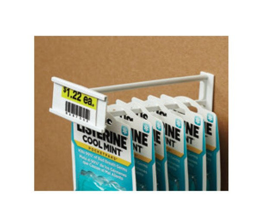 6" Tapered Display Hook with C Channel, Stem Length: 6" - Image 1