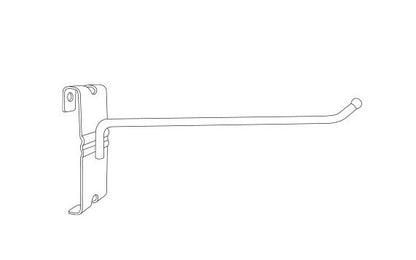 Heavy-Duty Single Prong Metal Grid Hook - Image 2