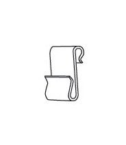 Wire Power Wing Clip - Corrugated Display Fixture - Image 2