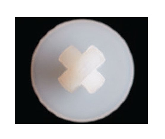 0.234" X-Mas Tree Clip Fastener - Natural Nylon 6/6 - Image 1