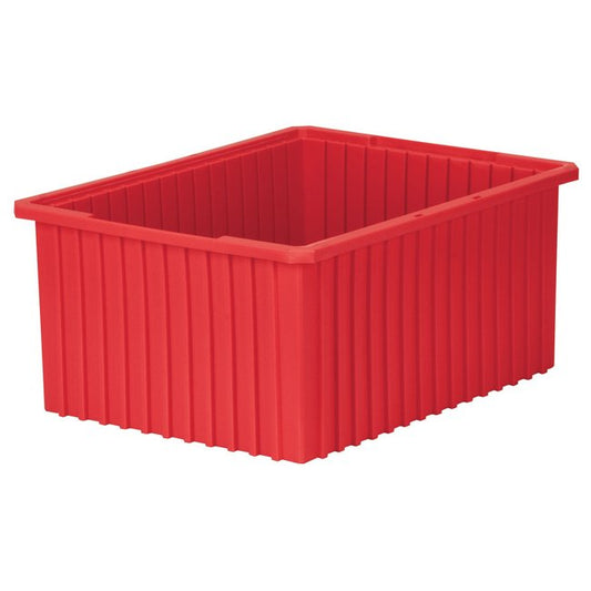 Akro-Grid 1.66 ft³ Red Divider Container - Image 1