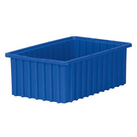 Akro-Grid Blue Divider Container - 0.44 ft³ Capacity