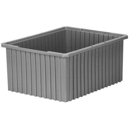 Akro-Grid 1.66 ft³ Gray Divider Container - Image 1