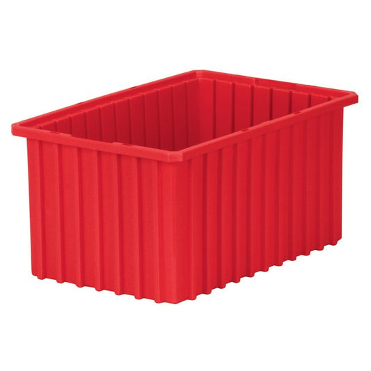 Akro-Grid Red Divider Container - 0.59 ft&#179; Capacity - Image 1