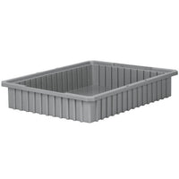 Akro-Grid 0.61 ft³ Capacity Gray Divider Container