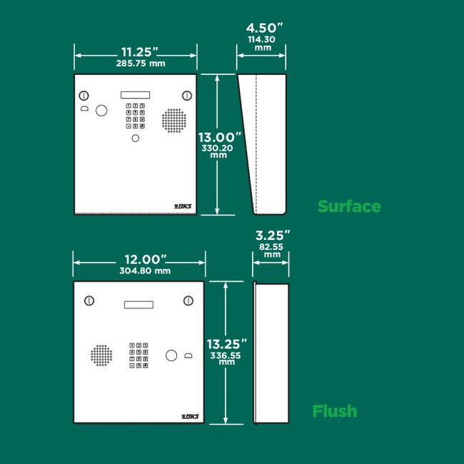 DoorKing DKS 1803 Telephone Entry System - Image 2