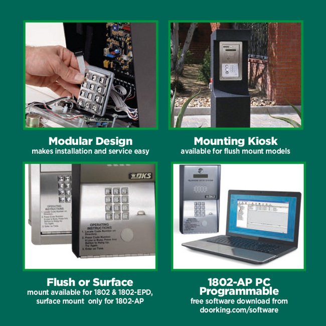 DKS 1802 Access Plus Telephone Entry System - Image 2