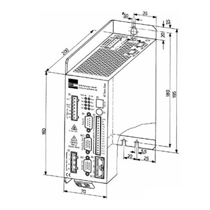 DME Series Digital Servo Controller with 17A Peak Output Current - Image 2