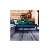 Heavy Duty Rail Transfer Bridge - 8ft Width, 18ft Clear Span Length, 20000 lb Capacity