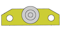 Heavy-Duty Sliding Door Track Hanger