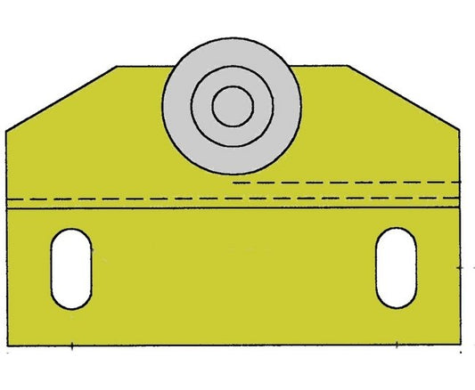 Heavy-Duty Door Track Hanger - Image 1