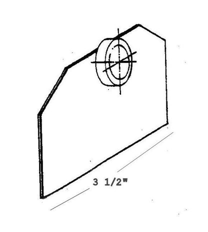 Galvanized Steel Light Duty Passing Hanger - No Offset - Image 3