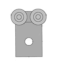 Heavy-Duty Hanging Door Track & Hanger Set
