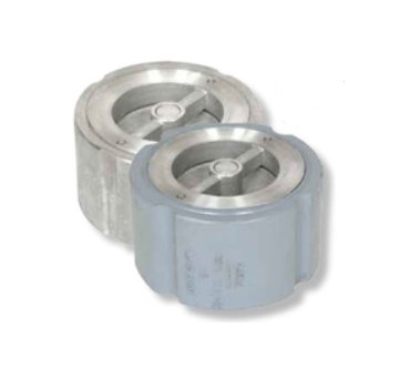 Sure Flow CW150SS 6 Inch Cast Stainless Steel Silent Wafer Check Valve - Image 1