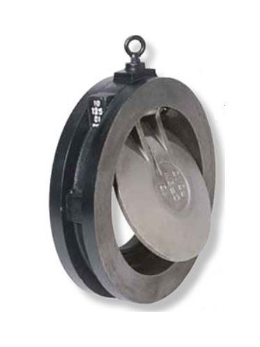 Sure Flow CSW125IS 6 Inch Cast Iron Wafer Swing Check Valve - Image 1