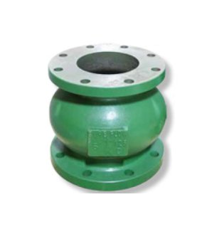 Sure Flow CF125ISC 4 Inch Cast Iron Silent Globe Check Valve - Image 1