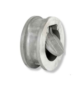 Sure Flow CSW150SSMIR 4 Inch Cast Stainless Steel Wafer Swing Check Valve - Image 1