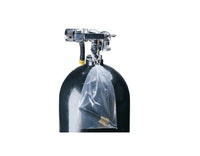 Double Drawstring Polyethylene Material Handling Bag - 7x12x4 Mil