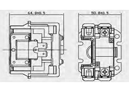 Shamrock Controls 30A 1-Pole Definite Purpose Contactor - 24V Coil - Image 2