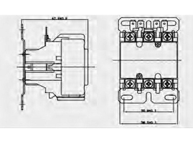 Shamrock Controls 3 Pole Definite Purpose Contactor - Image 2
