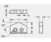 Professional Spade Drills Set, 0.165 / 0.175 in