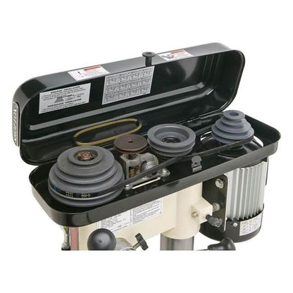 Shop Fox W1668 12-Speed Bench-Top Drill Press with Oscillating Spindle Sander - Image 4