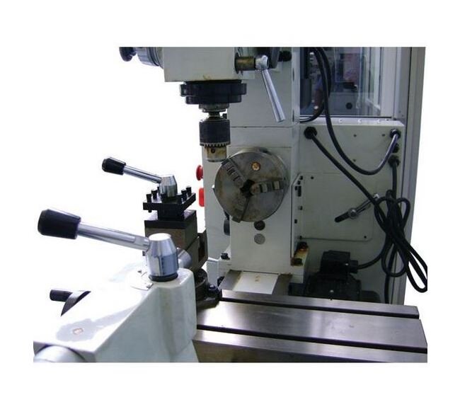 Precise Combination Lathe Drill Press with Swiveling Head - Image 2
