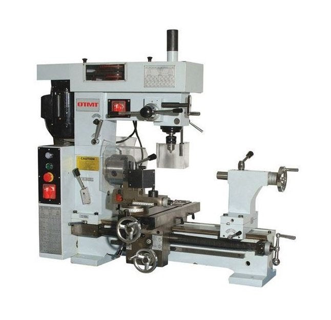 Precise Combination Lathe Drill Press with Swiveling Head - Image 1
