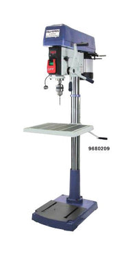 Palmgren Heavy-Duty 16-Speed Drill Press with Step Pulley