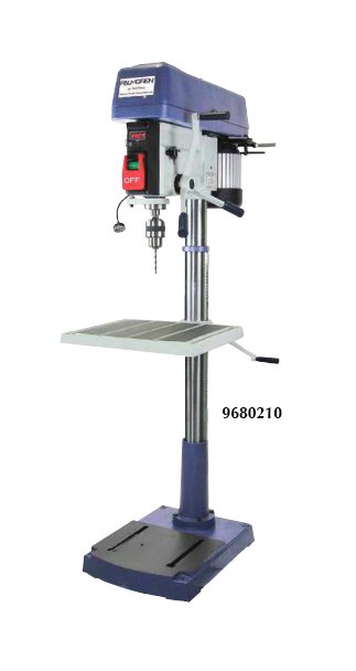 Heavy-Duty 16 Speed Step Pulley Drill Press by Palmgren - Image 2