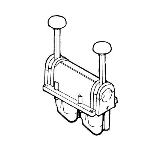 Rexroth Panel-Mounted Pilotair Valve 2-HA-3 & 2-HA-4 - Image 1