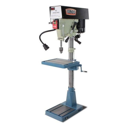 Baileigh DP-15VSF Woodworking Drill Press - Variable Speed 1 HP - Image 1