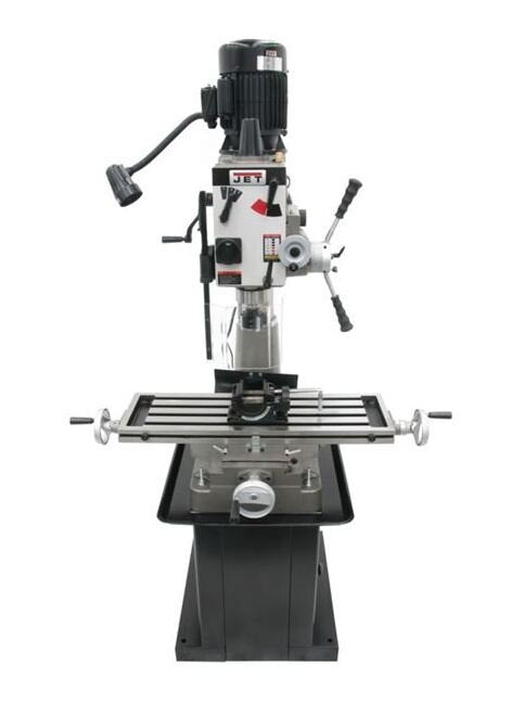 JET Geared Head Mill/Drill Press JMD-40GHPF with Power Downfeed - Image 1