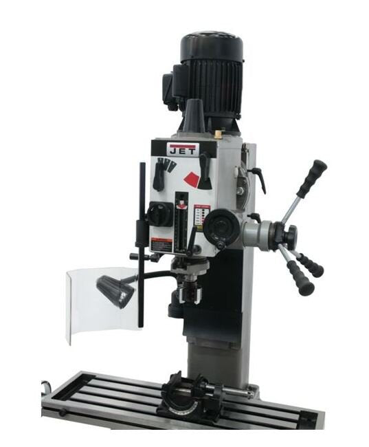 JET 3 Inch Quill Diameter Geared Head Drill Press - Image 3